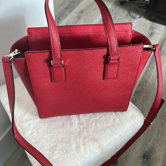 Kate Spade Red Satchel - Picture 4 of 4